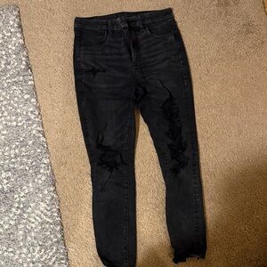 American Eagle Outfitters Black Skinny Jeans